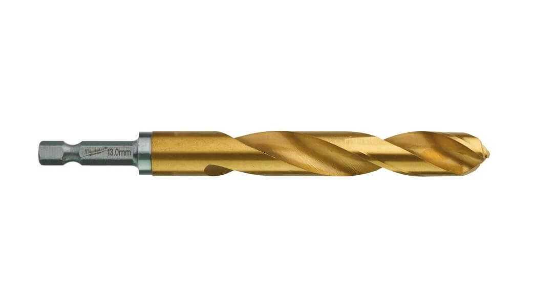 Сверло по металлу 13,0 х 130 мм (1 шт.) HSS-G TiN RedHEX MILWAUKEE 48894729