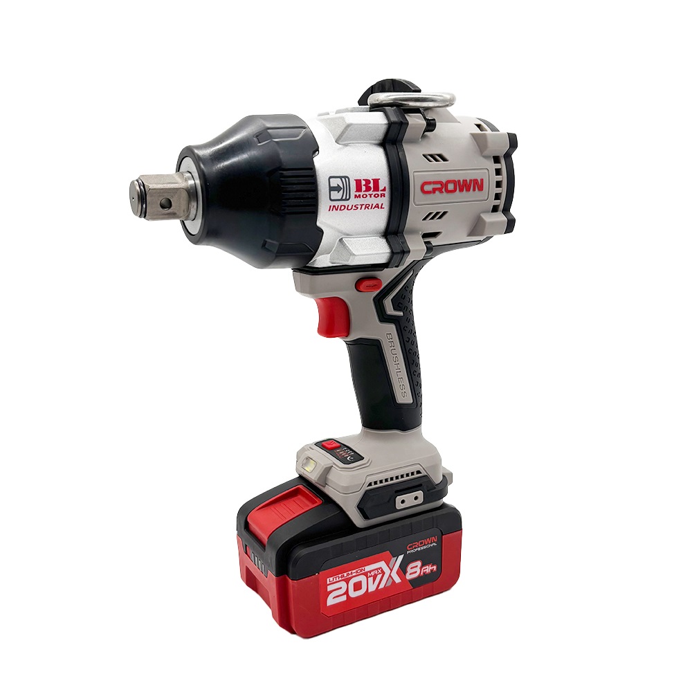 Гайковерт аккумуляторный ударный CROWN CT22056HX-8SC4 BMC