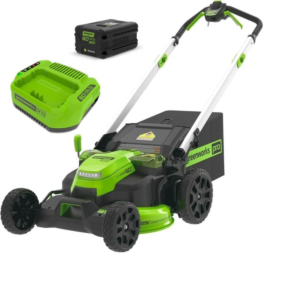 Газонокосилка аккумуляторная GREENWORKS GD60LM61 2519107UB