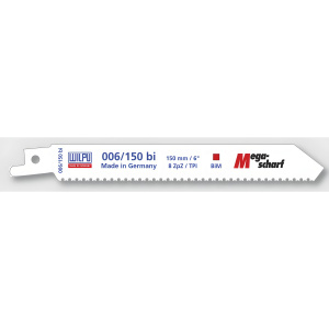 Полотно сабельное 006/200 bi (дерево с гвоздями, 1 шт.) WILPU 1852000005