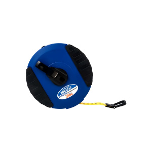 Рулетка геодезическая 30 м х 13 мм (фиберглассовая лента, закрытый корпус) КОБАЛЬТ 646-874