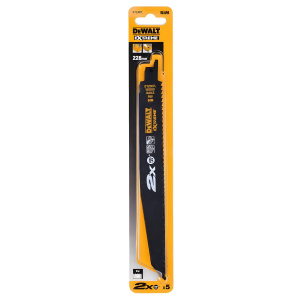 Полотно пильное 228 мм (5 шт., дерево с гвоздями 4.2 мм) DeWalt DT2307L-QZ