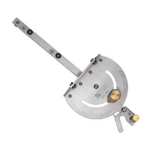 Упор угловой с транспортиром для пиления и фрезерования (шаг 1*) и углом 22,5 WOODWORK MIT-003