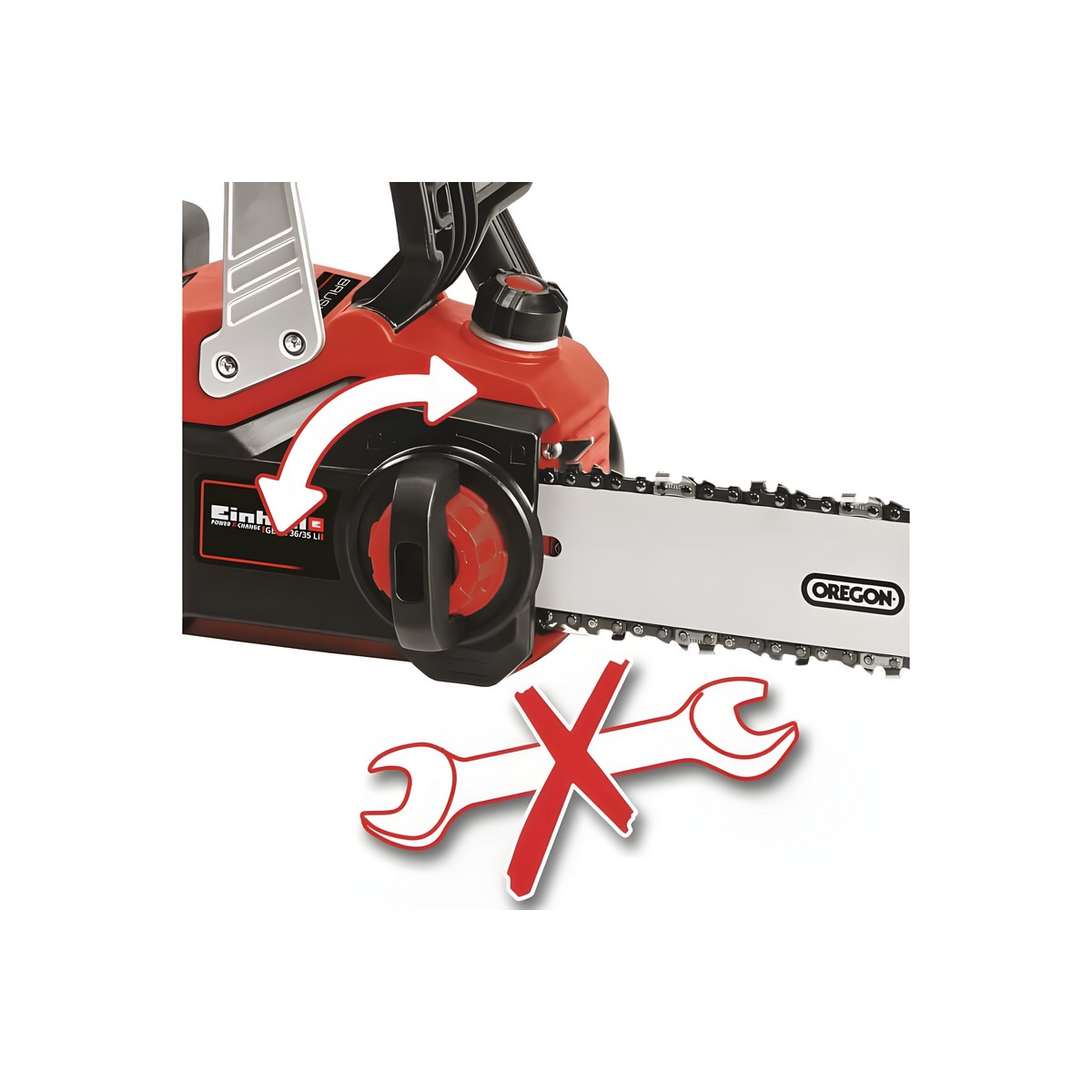 Пила цепная аккумуляторная Einhell PXC GE-LC 36/35 Li-Solo (без АКБ и ЗУ) 4501780