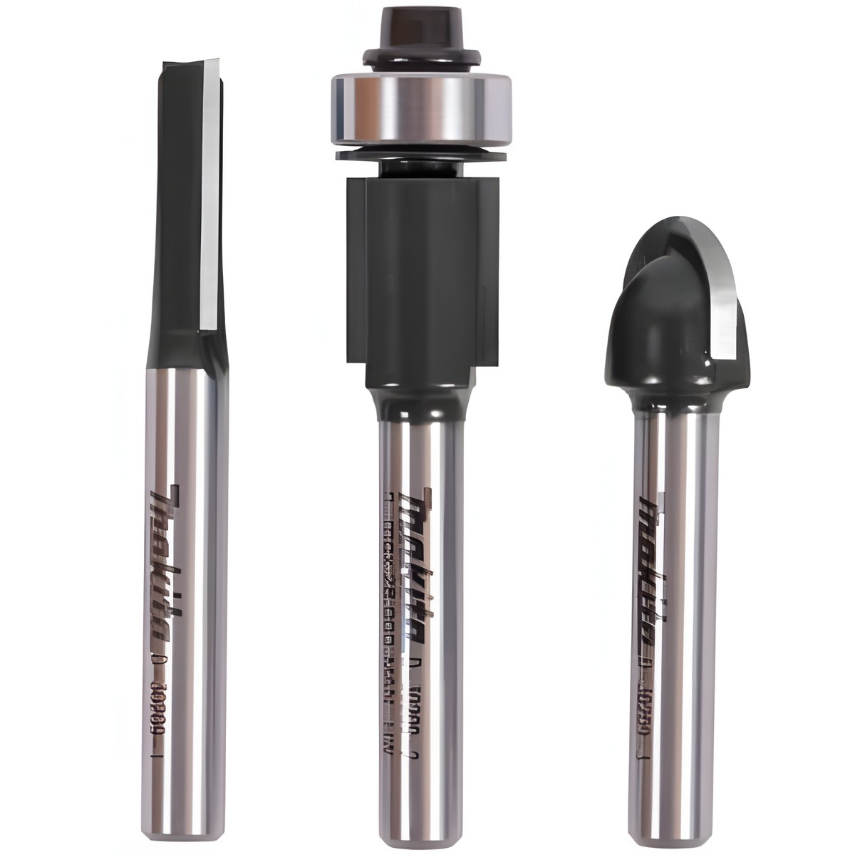 Набор фрез (3 шт., хвостовик 6 мм) MAKITA D-70459