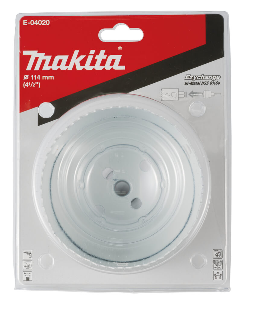 Коронка пильная 114 мм BIM Ezychange MAKITA E-04020
