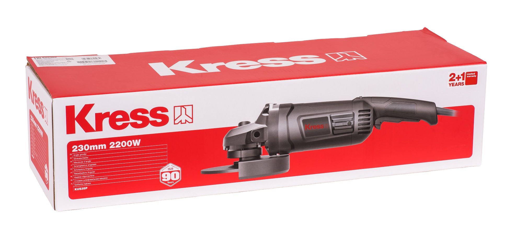 Шлифмашина угловая KRESS KUS35P