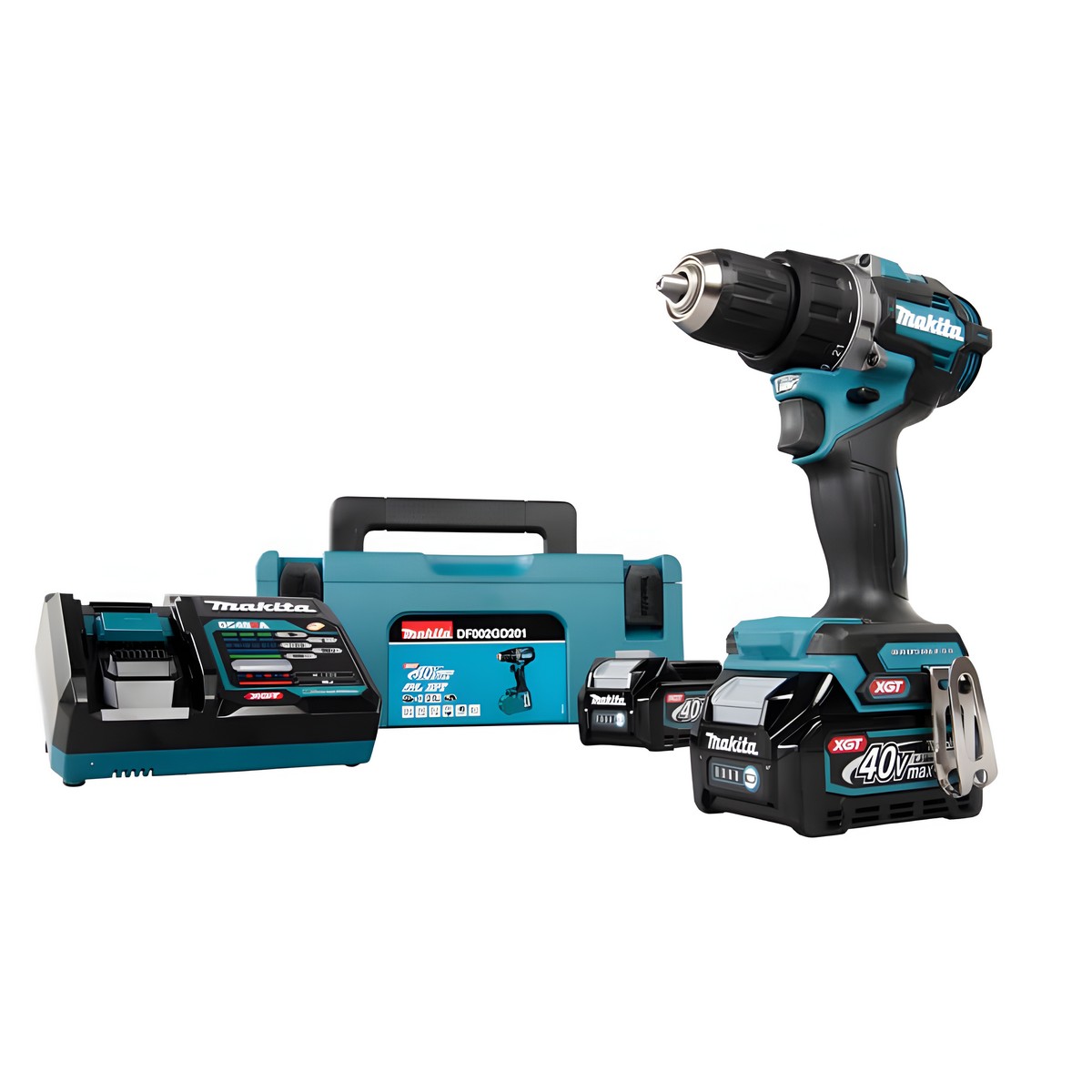 Дрель-шуруповерт аккумуляторная MAKITA XGT DF002GD201