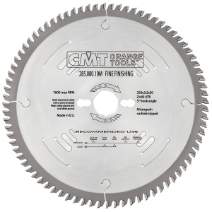 Диск пильный 250 x 3.2 х 30 мм 80T (дерево) CMT 285.080.10M