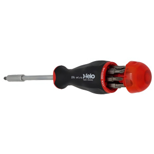 Отвертка с магнитным держателем и набором бит, 8 шт. FELO 37604405