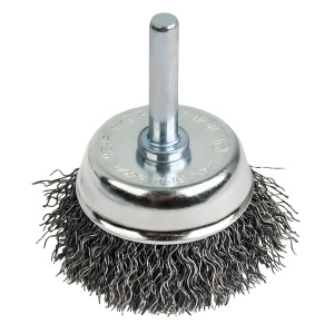 Щетка для дрели 50 мм (чашеобразная, сталь) ПРАКТИКА 032-577