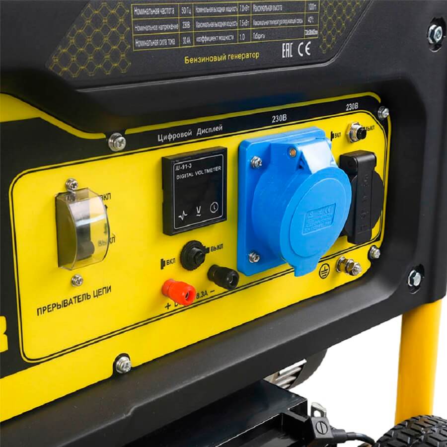 Генератор бензиновый SNIRREX 7500EA (X17)