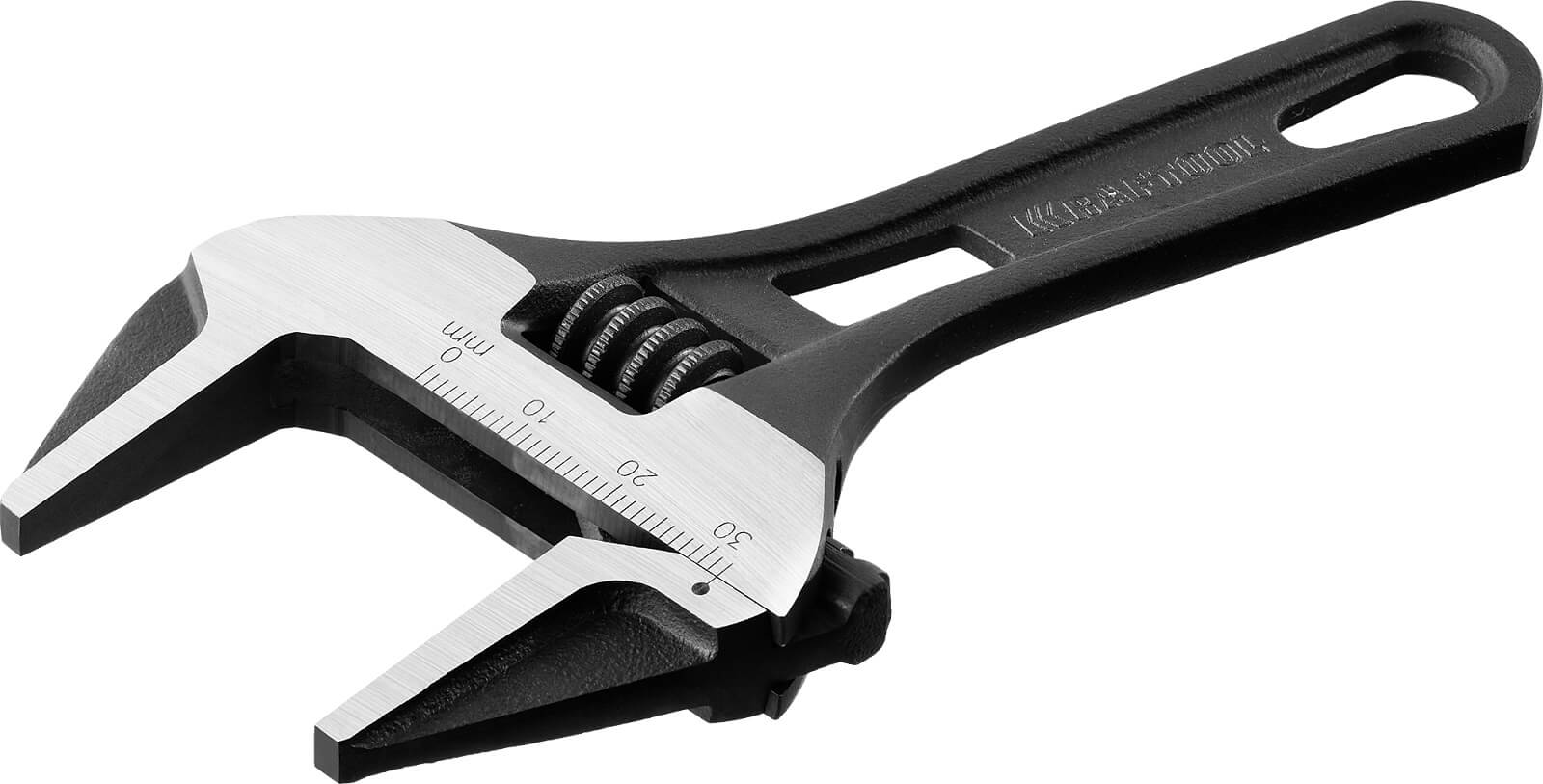 Ключ разводной 140/33 мм SlimWide Compact KRAFTOOL 27266-20