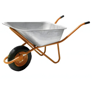 Тачка строительная одноколесная PRORAB HB 1110 H (180 кг, 100 л, пневмоколесо 400*16)