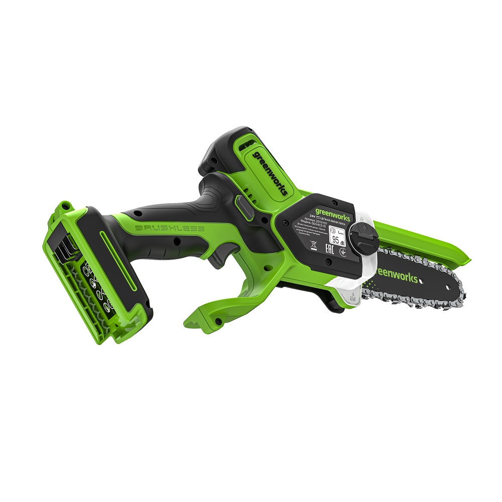 Пила цепная аккумуляторная GREENWORKS GD24CS15 (без АКБ и ЗУ) 2010107
