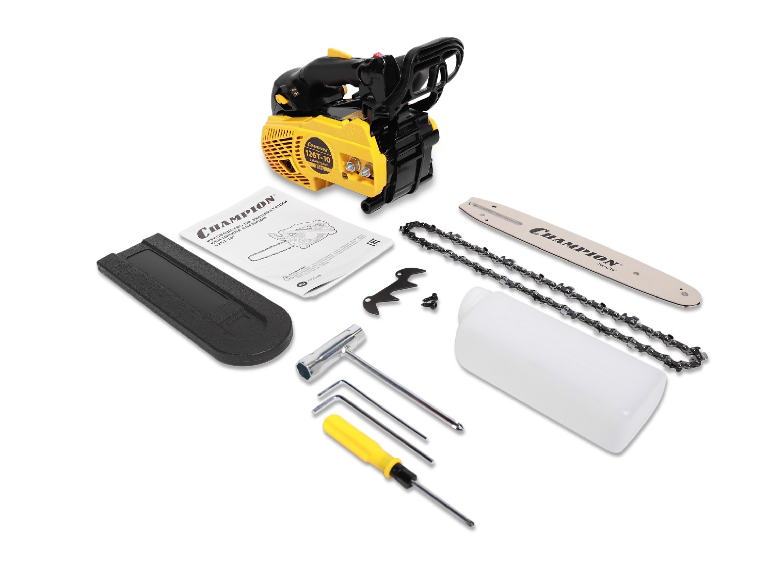 Бензопила CHAMPION 126T-10"-3/8-1,3-40E