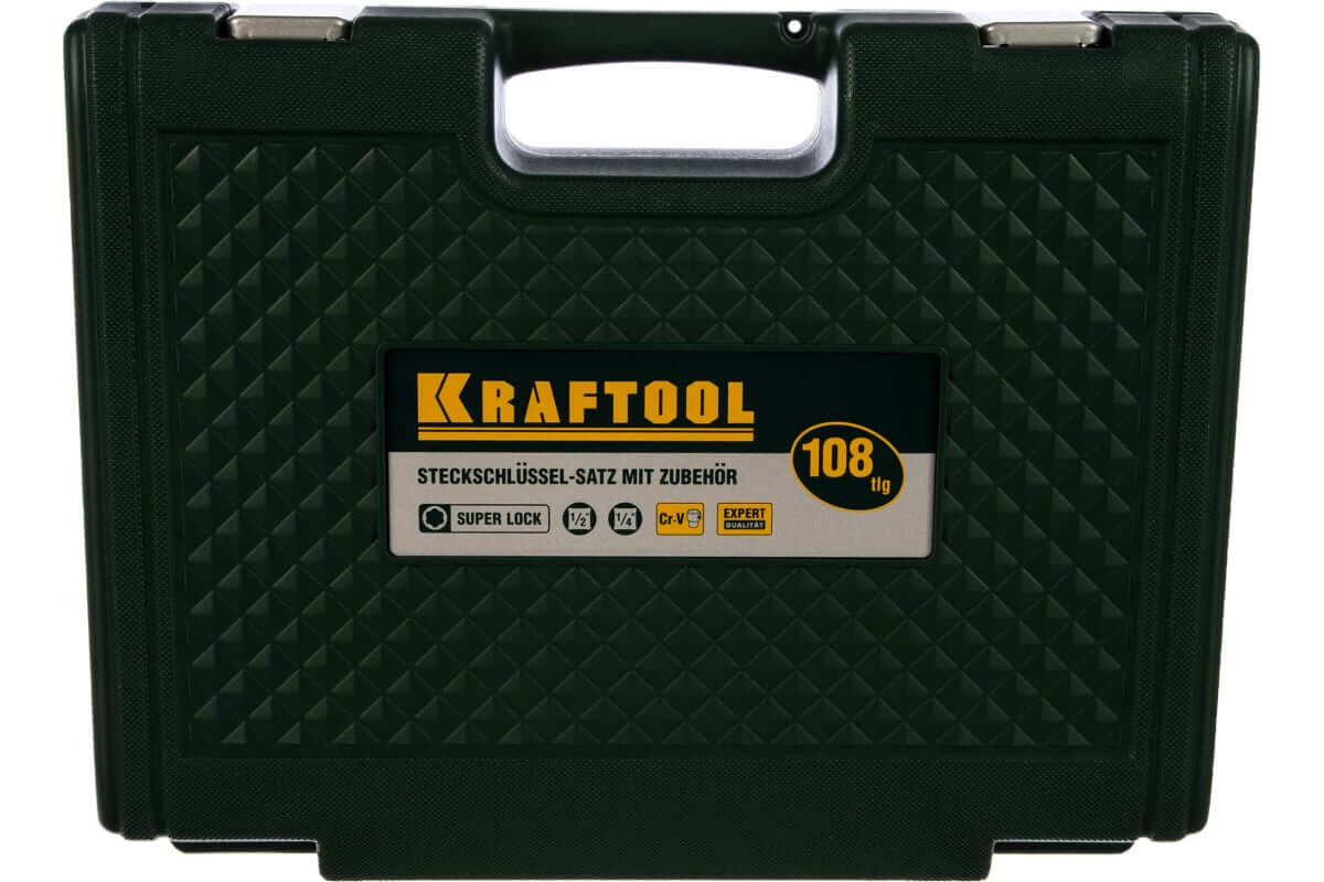 Набор инструмента универсальный KRAFTOOL X-Drive 108 (108 предм.) 27888-H108_z03