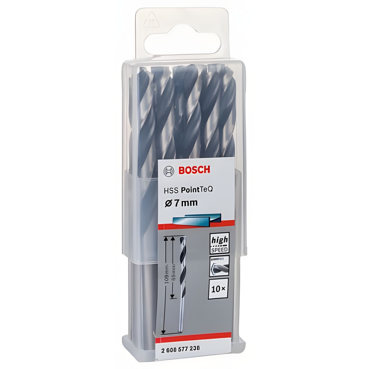 Сверло по металлу 7.0 х 109 мм (1 шт.) HSS PointTeQ BOSCH 2608577238