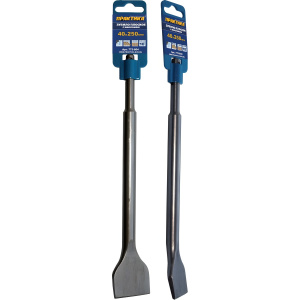 Зубило плоское 40 х 250 мм SDS-plus, наклон 10 град., для плитки ПРАКТИКА 773-804