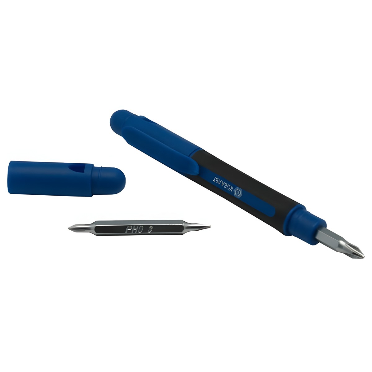 Отвертка для точных работ с набором двусторонних бит 4-в-1 КОБАЛЬТ 646-706