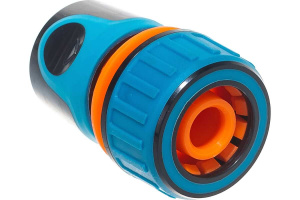 Соединитель GRINDA PROLine TC-34A 3/4'', с автостопом, быстросъем, пластик с TPR 8-426430_z01