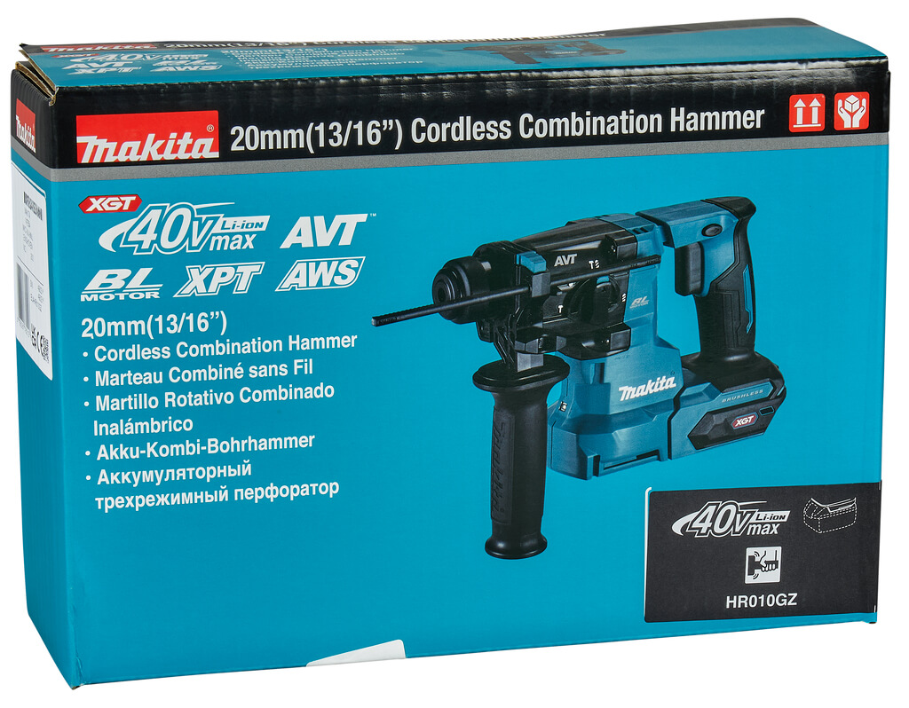 Перфоратор аккумуляторный MAKITA XGT HR010GZ (без АКБ и ЗУ)