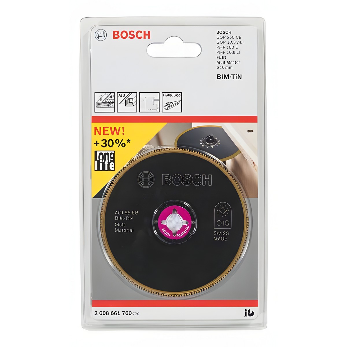 Диск пильный сегментированный BIM-TiN AOI 85 EB Multi Material (1 шт.) BOSCH 2608661760