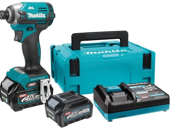 Шуруповерт аккумуляторный ударный MAKITA XGT TD003GA201
