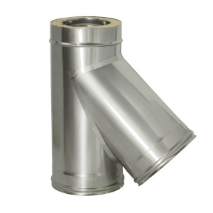 Тройник 45 гр. ДМК D200/280 (с изоляцией) TRFR45200-DADA