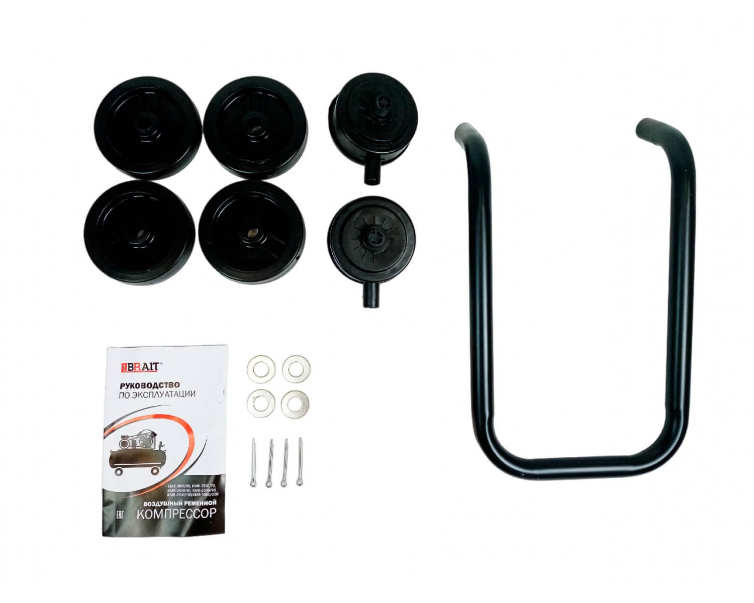 Компрессор воздушный BRAIT KMR-2500/70 20.01.022.043
