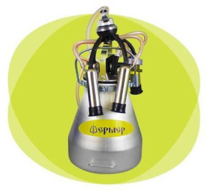 Доильная аппаратура "ФЕРМЕР" ЦР с алюм. ведром и крышкой в упаковке