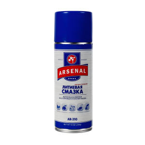 Смазка литиевая 311 г. AR 310 Arsenal (аэрозоль) PATRIOT 855400310