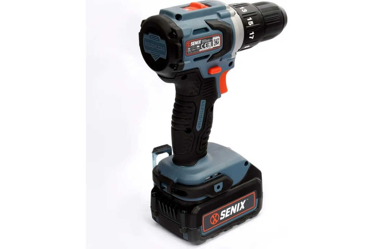 Дрель-шуруповерт аккумуляторный SENIX PDDX2-M2-EU