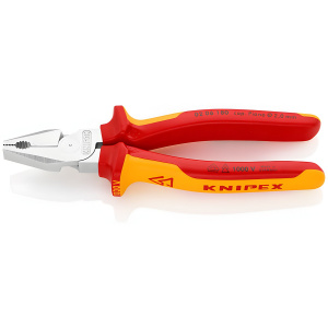 Плоскогубцы 180 мм VDE KNIPEX KN-0206180