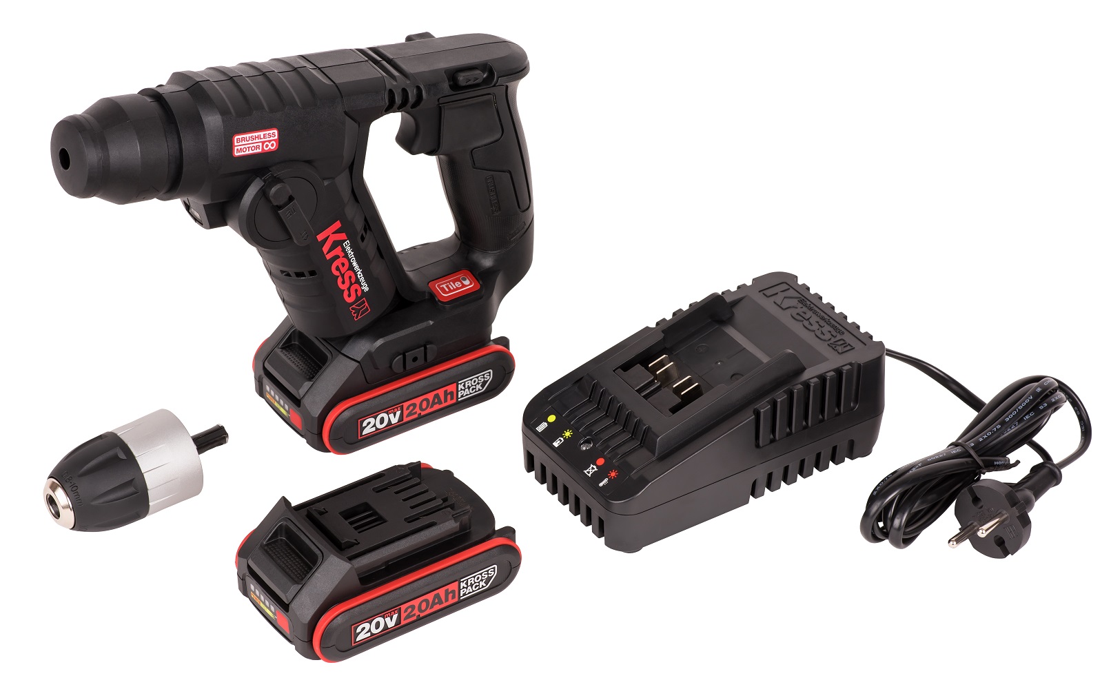 Перфоратор аккумуляторный KRESS KU380