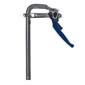 Струбцина F-образная 120 х 300 мм, кованая, рычажная КОБАЛЬТ 249-075