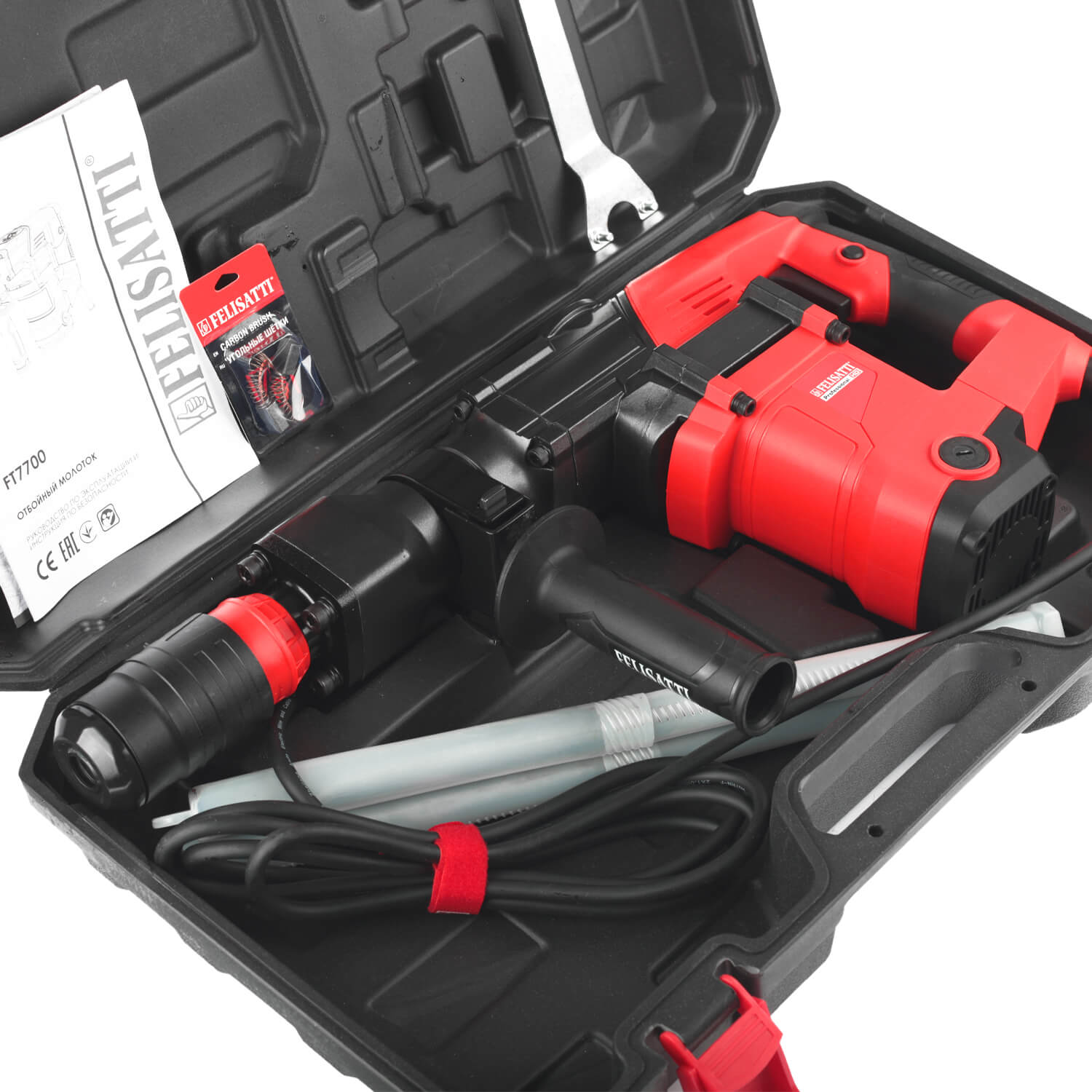Молоток отбойный FELISATTI FT7700 (1500ВТ,20 Дж, SDS-max, )