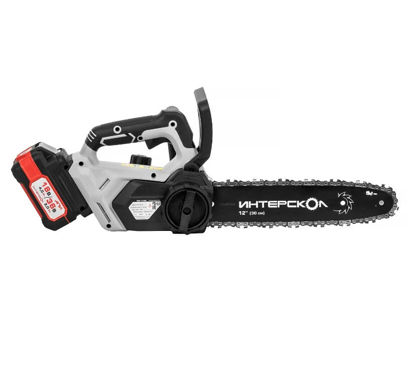 Пила цепная аккумуляторная ИНТЕРСКОЛ ПЦА-12/36В АПИ