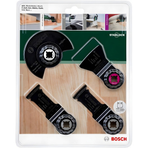 Набор оснастки для напольно-монтажных работ Starlock (4пр.) BOSCH 2609256979