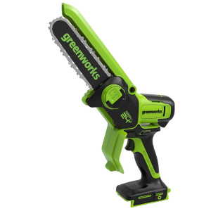 Мини-пила цепная аккумуляторная GREENWORKS GD24CSMNXK2 2008707UA