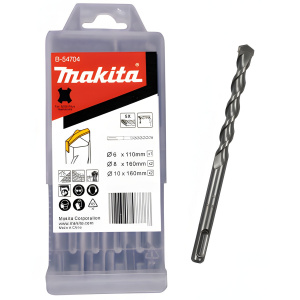 Набор буров 5 шт. (6, 8, 8, 10, 10 мм) SDS-Plus Centering tip MAKITA B-54704