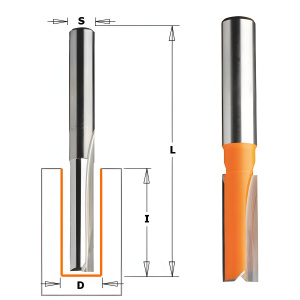 Фреза пазовая (d8/D12/H31.7/L60) CMT 912.120.11