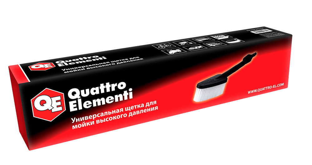 Щетка фиксированная для мойки высокого давления QUATTRO ELEMENTI 243-714