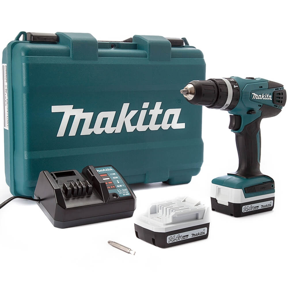 Дрель аккумуляторная ударная MAKITA HP347DWE