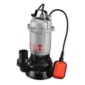 Насос фекальный электрич. P.I.T. PSW1100-W2 (1100Вт, с ножом, напор 20м, 250л/мин, чугун, попл.выкл)