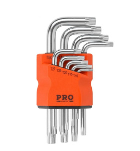 Набор ключей 9 шт. (Torx T10-T50, короткие) PRO STARTUL (PRO-87209)