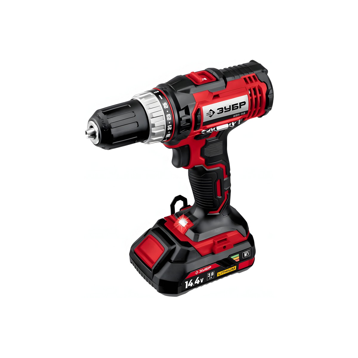 Дрель аккумуляторная ЗУБР ДШЛ-145-22