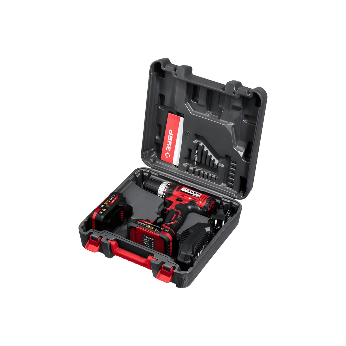 Дрель аккумуляторная ЗУБР ДШЛ-185-22