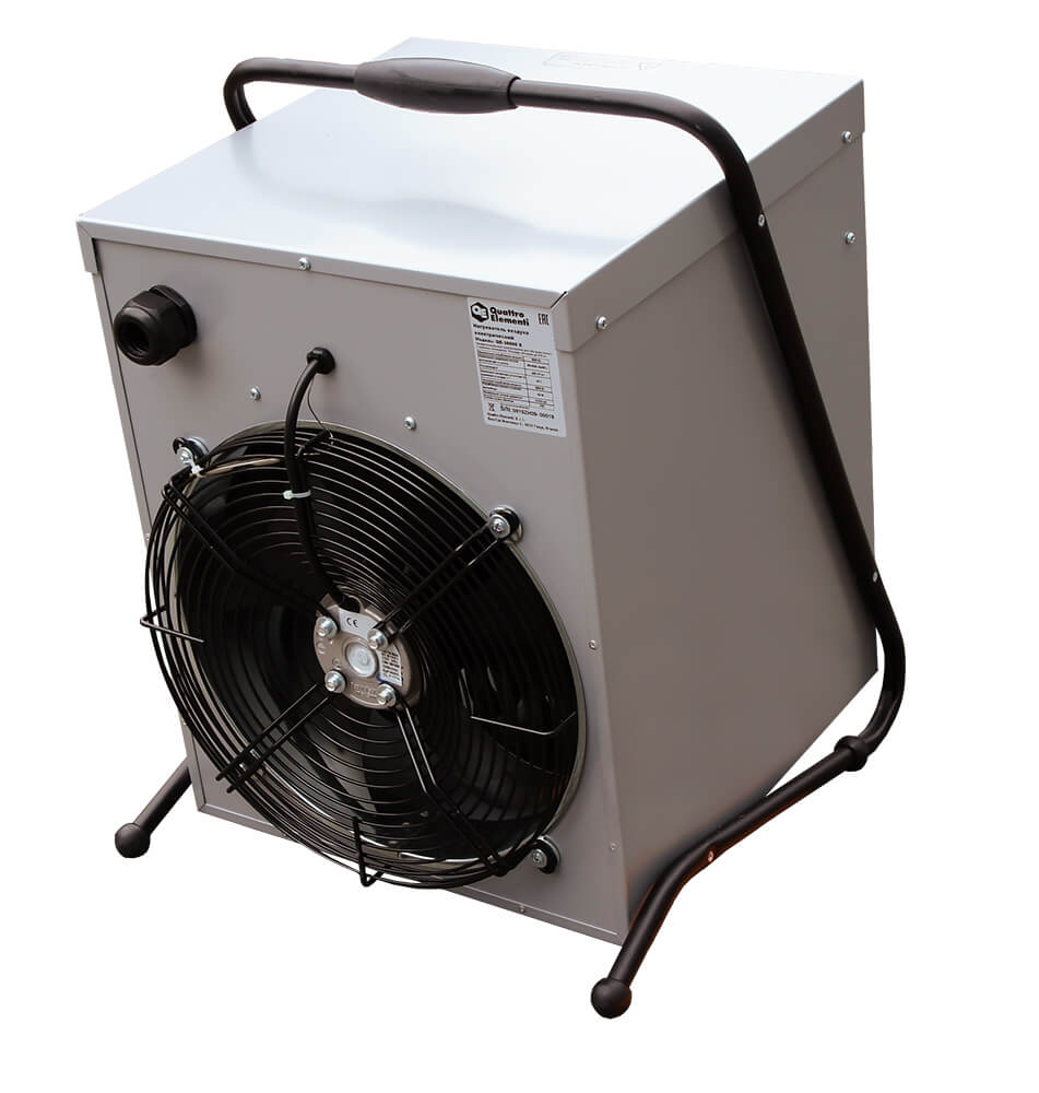 Нагреватель воздуха электрический QUATTRO ELEMENTI QE-36000E (с ТЭН)