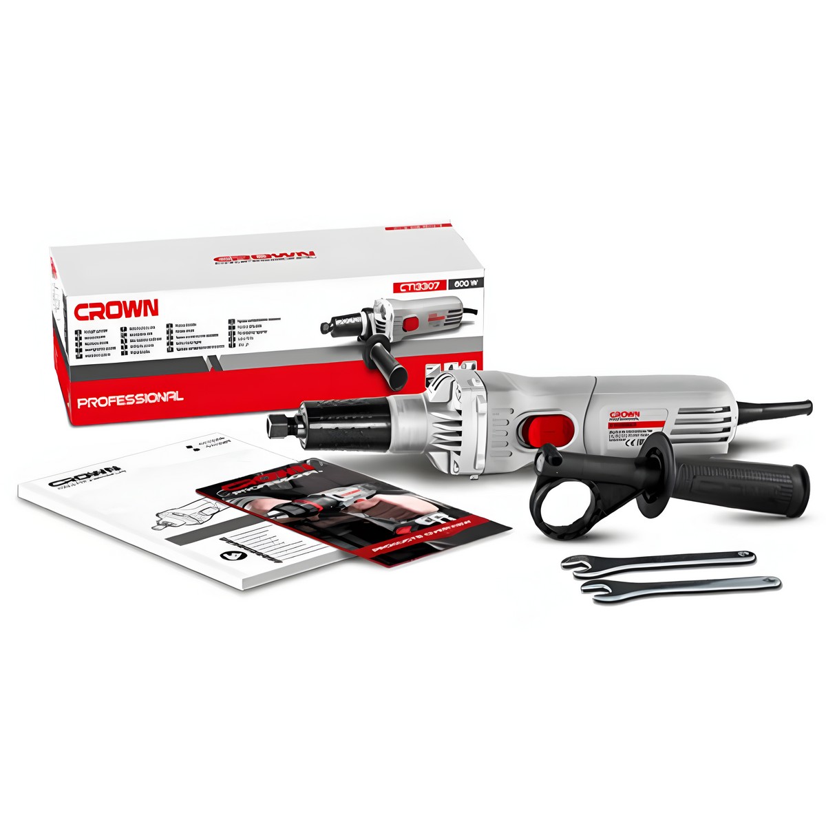 Шлифмашина прямая CROWN CT13307